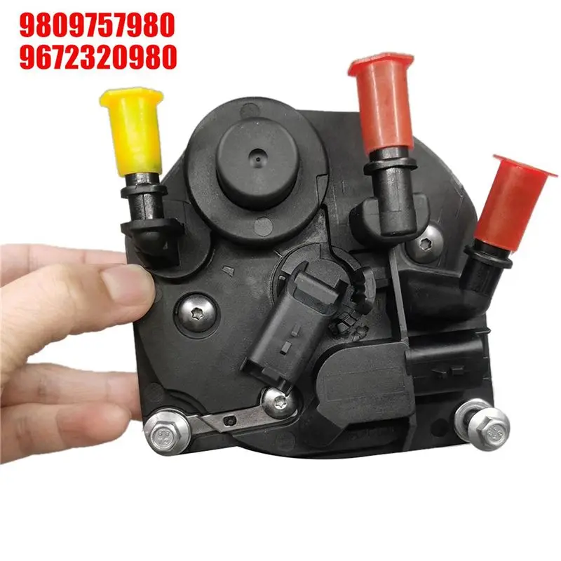 Фото Крышка топливного фильтра 5X с центральной трубкой 9809757980 для Citroen C3 C4 C5 207 208 308 08-15 9672320980 №3