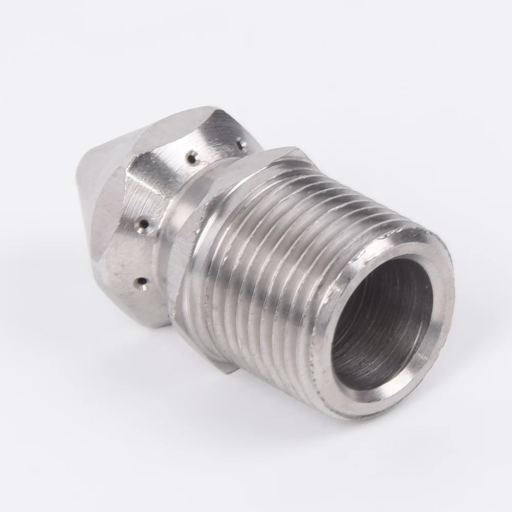 Насадка для выемки канализационных труб 1 переднее отверстие 8 задних отверстий