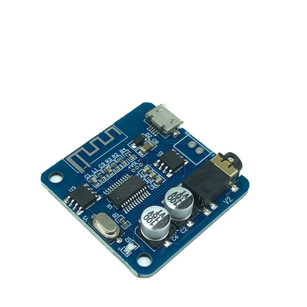 

Bluetooth 5.0 Digital Receive Decoder Board USB Power Connector DC 5V Voltage Support Ape Flac Mp3 Wav Wma Music Formats
