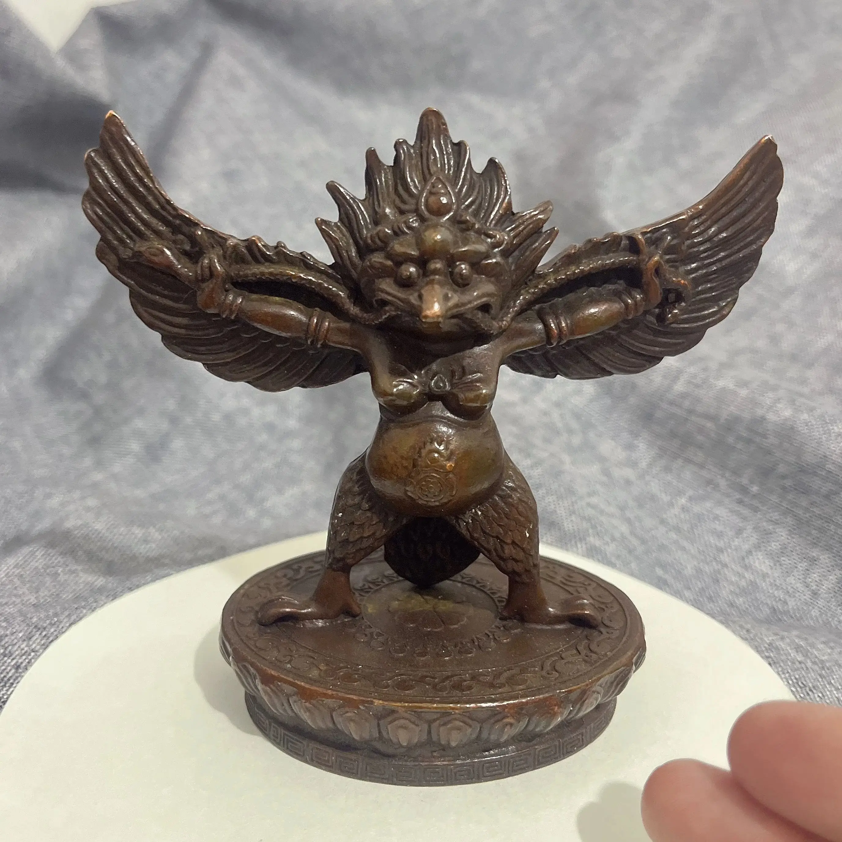 Буддийский талисман Суперна Гаруда из меди TANGYONG ART