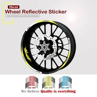 for honda hornet 599 600 cb600 reflective rim tape strips for motorcycle car wheel tire stickers motorbike auto decals