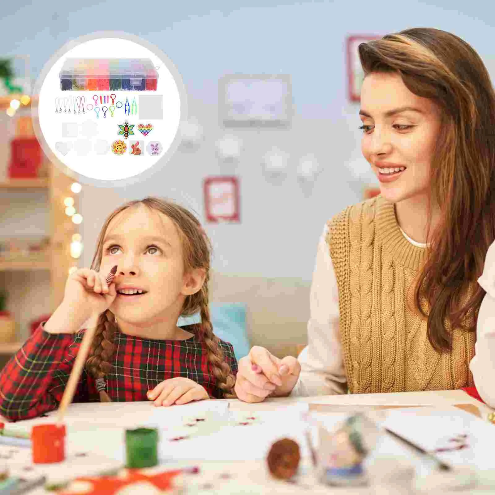

1 Set Fuse Beads DIY Beads Fuse Beads for Toddler Children Students