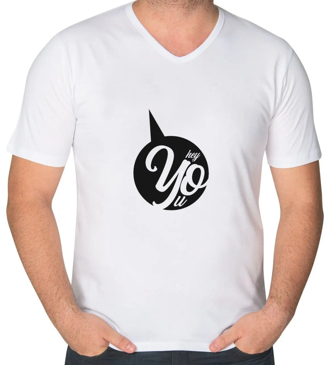 

BK Подарочный дизайн Hey You, v-образный вырез