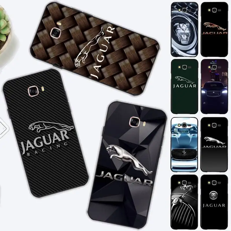 

Sports Car J-Jaguar Luxury Brand Phone Case for Samsung J 2 3 4 5 6 7 8 prime plus 2018 2017 2016 core