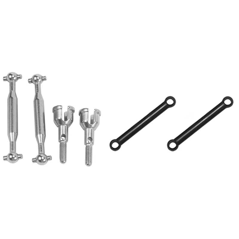 

2 набора, металлический задний приводной вал Dogbone с 2 стержнями рулевой тяги для SG 1603, SG 1604, SG1603, SG1604, 1/16, Радиоуправляемый автомобиль