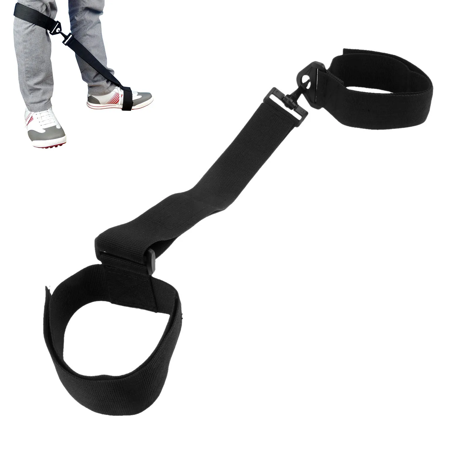 

1PC Golf Leg Strap for Golf Beginners Golf Swing Practice Trainer Leg Brace Band Strap Posture Corrector Belt Golf Training Aids