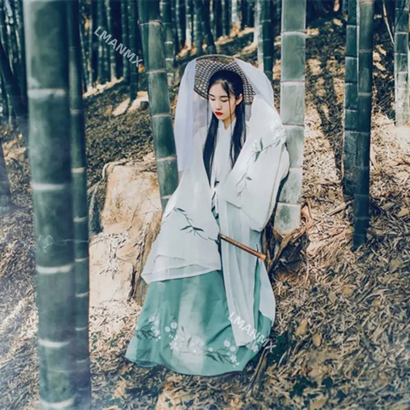 Традиционный китайский стиль фиолетовый Восточный элегантный ханьфу для женщин