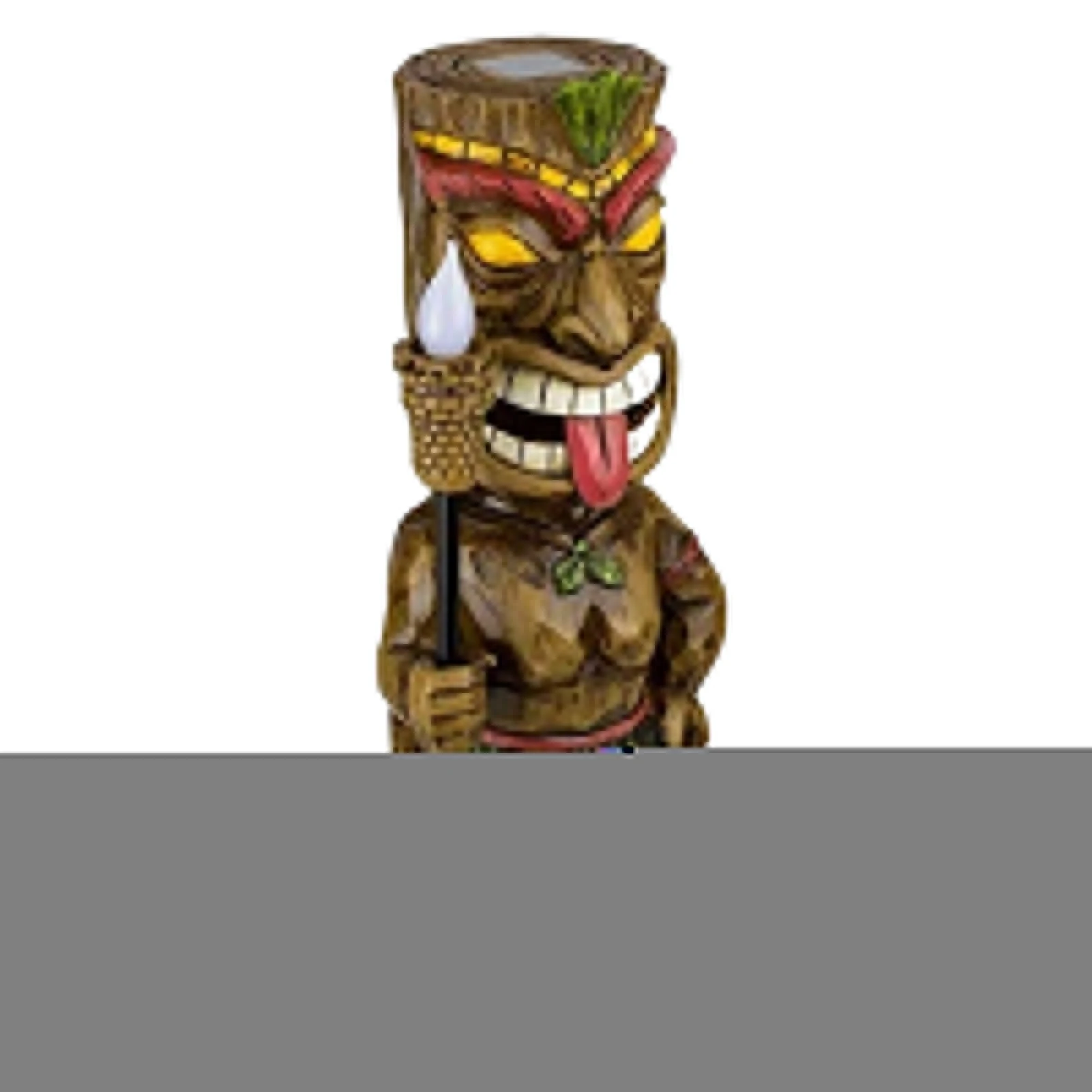 

Solar Garden Lights Outdoor Primitive Statue Solar Light Waterproof Resin Figure Sculpture With Solar Powered Lights Decorative