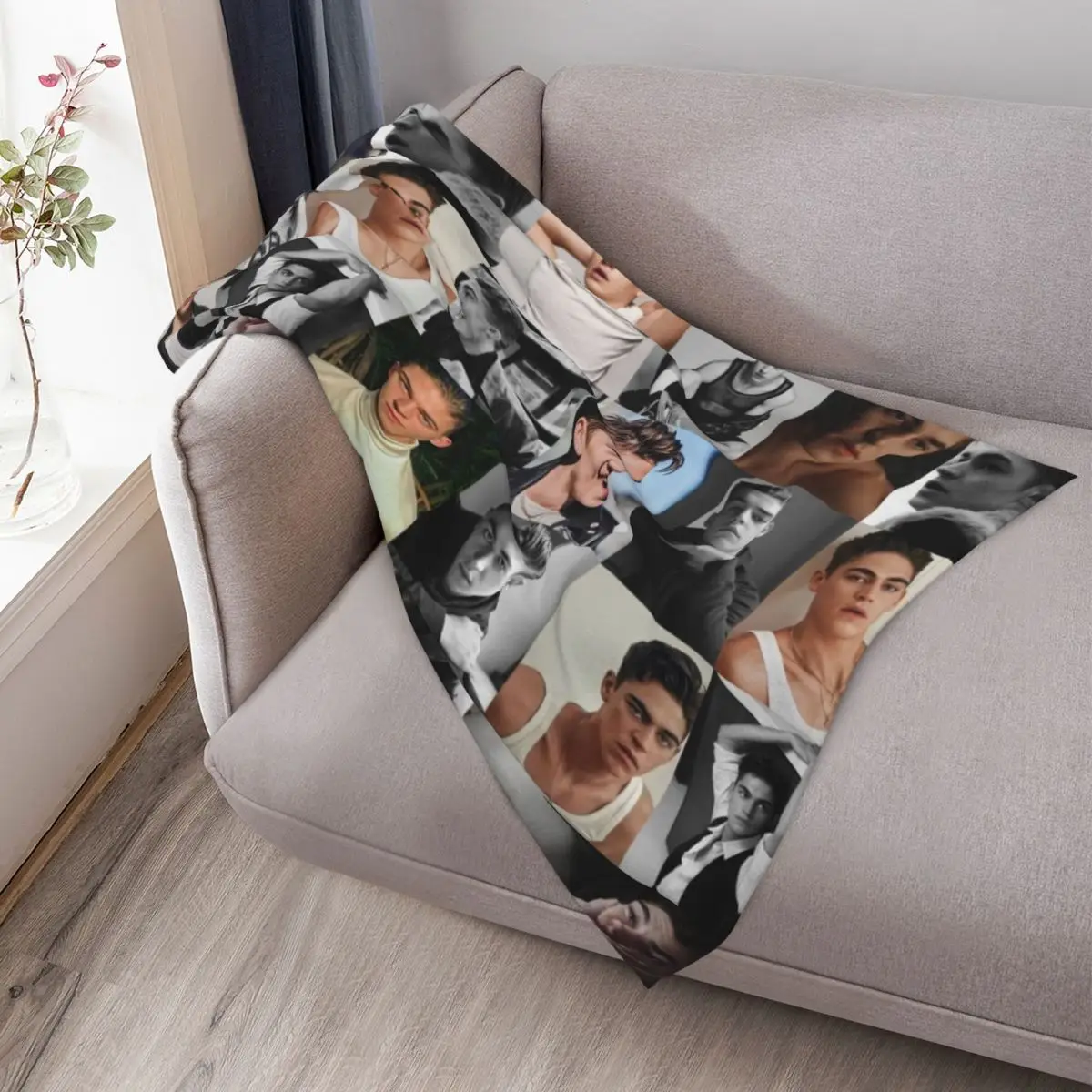 Фото Плед Hero Fiennes Tiffin, роскошное мягкое одеяло, праздничный подарок для семьи №3