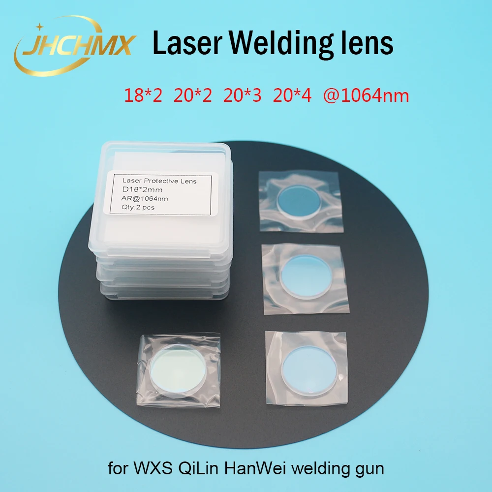 

JHCHMX лазерные оптические линзы защитные окна 36*5 мм 1064 нм высокомощный плавленый кварц кремния для режущей машины Bystronic Highyag