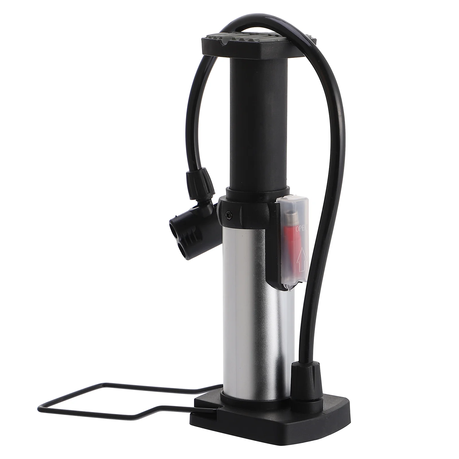 

Шина для ножного насоса Minibike для активированного воздуха из алюминиевого сплава 17x7x7 см с манометром, накачивающее устройство