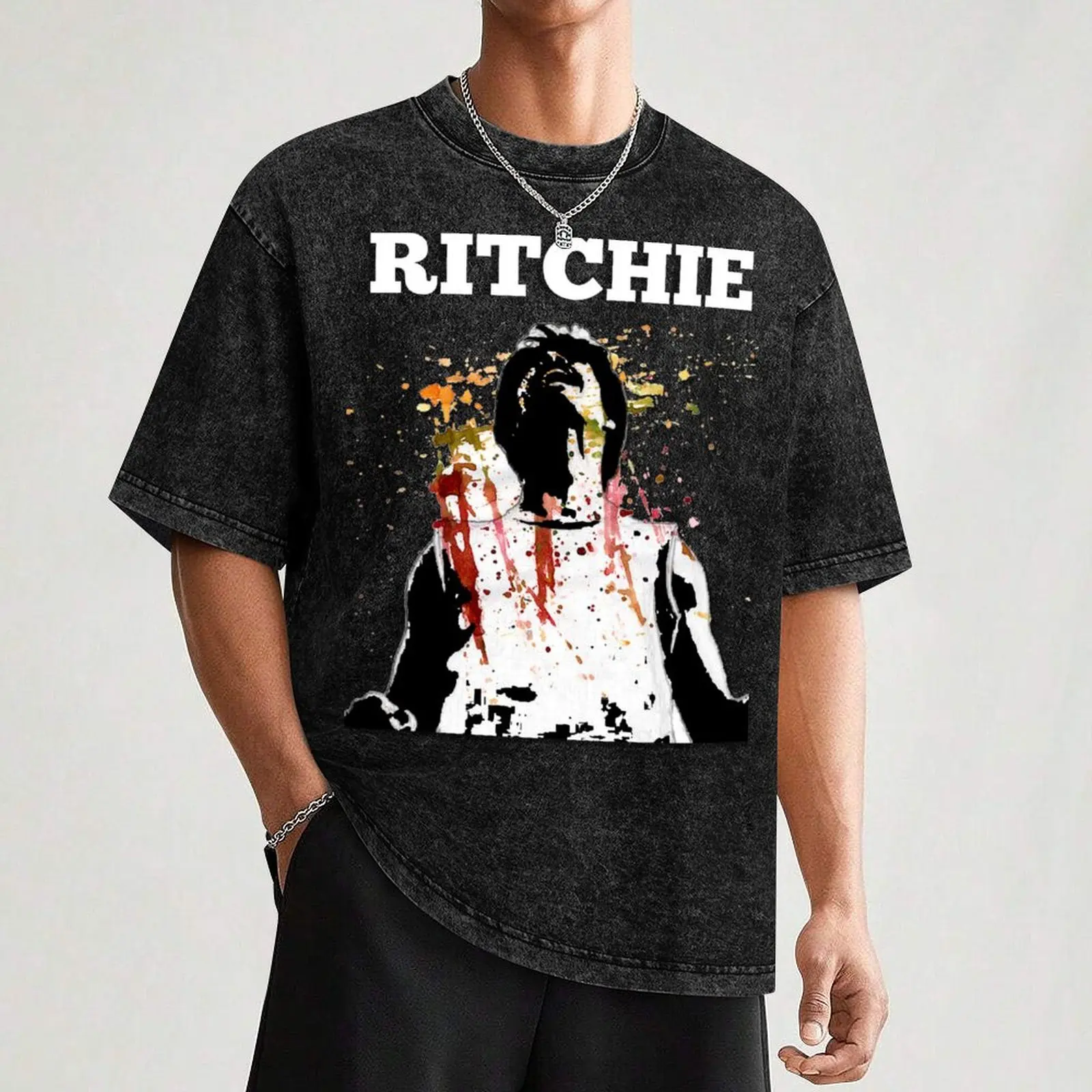 Мужская футболка с рисунком Боба Ричи для мальчика забавная на заказ