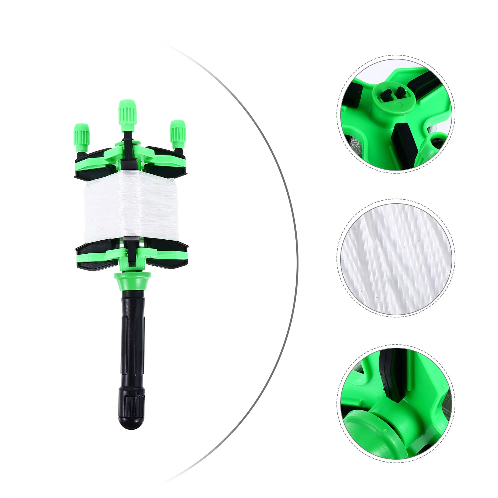 

Kite String Reel Line Winder Spool Flying Handle Wheel Winding Thread Grip Accessories Board Holder Hoop Single Professional