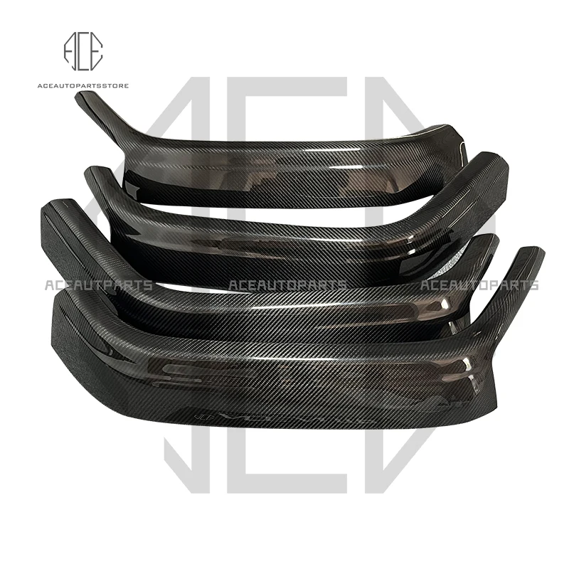 Сухое углеродное волокно G-класса W463a W464 G500 G350 G63 Расширители крыльев в стиле рок