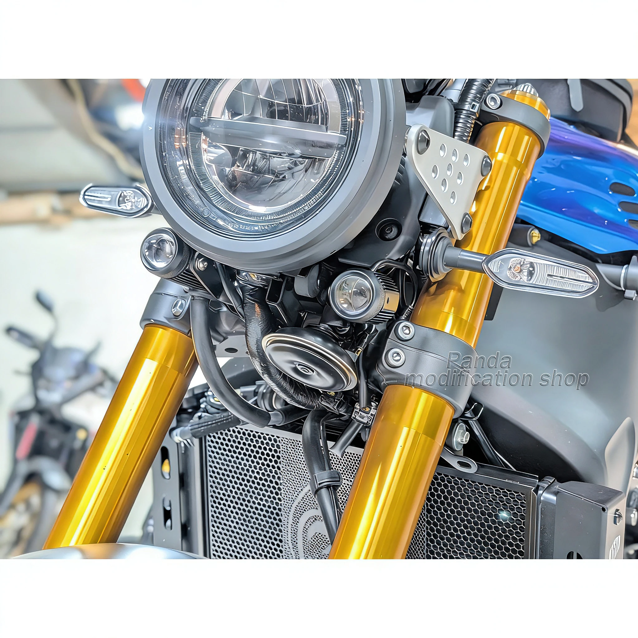 Кронштейн противотуманной фары для Yamaha XSR 900 XSR900 2022 2023 2024 2025 Крепление вспомогательного фонаря (art.: 3920d41f437e5) - 3920d41f437e5