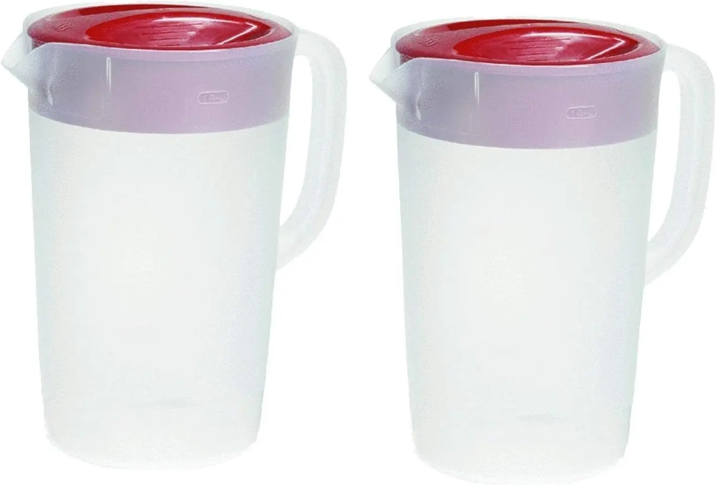 

Gallon Servin' Saver Pitcher (Set of 2), 1, Red Espresso measuring cup Turkish coffee pot Milk mocha Milk pitcher Taza espumador
