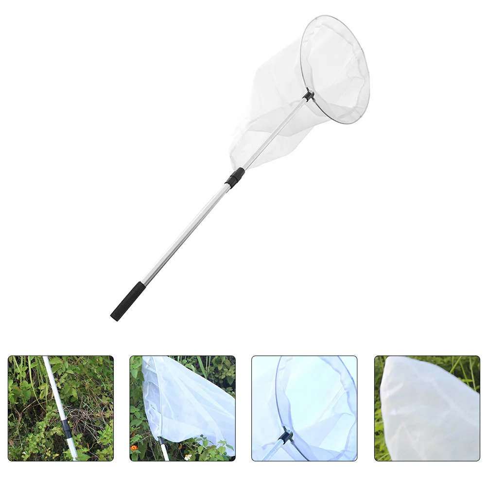 

Kids Telescopic Fishing Net: Extendable Insect Catching Net Great for Catching Bugs Ladybird Outdoor for Playing Fishing