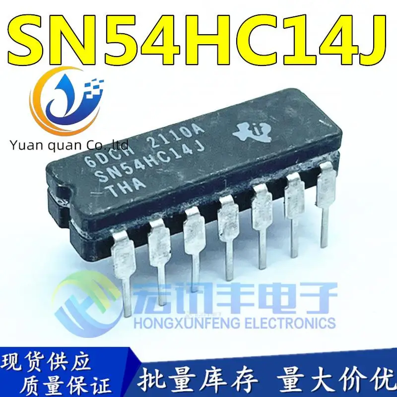 

Оригинальный Новый триггер SN54HC14J 54HC14 CDIP-14 с керамическим шестигранным перевернутым механизмом