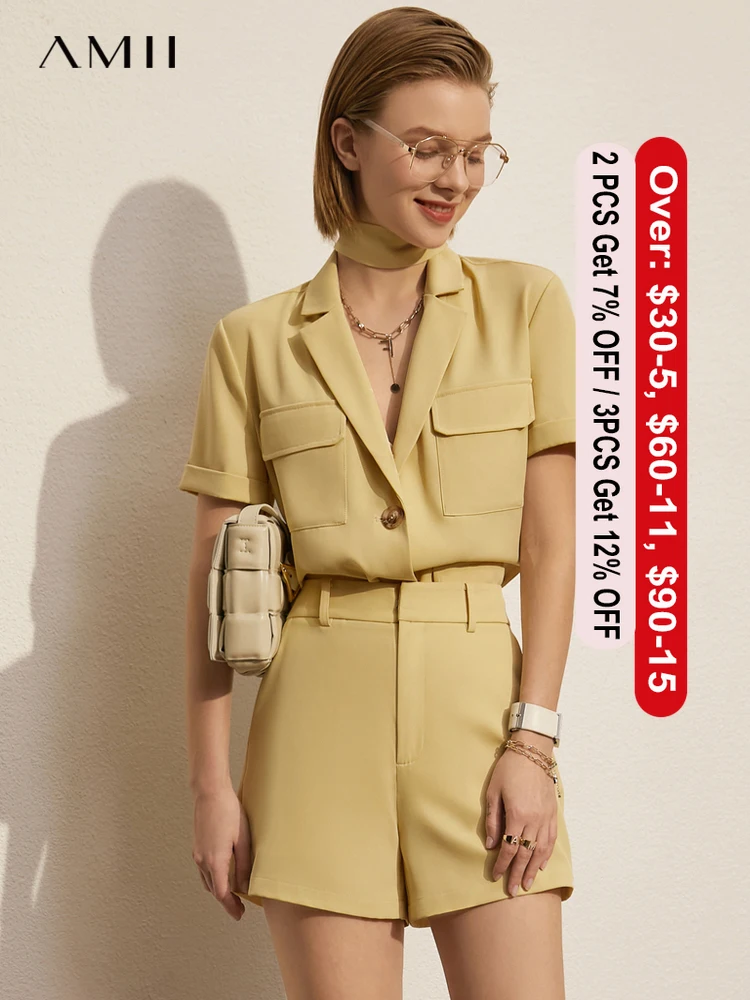 

Рубашка Женская весенне-летняя однотонная с отворотом и поясом, 12130152