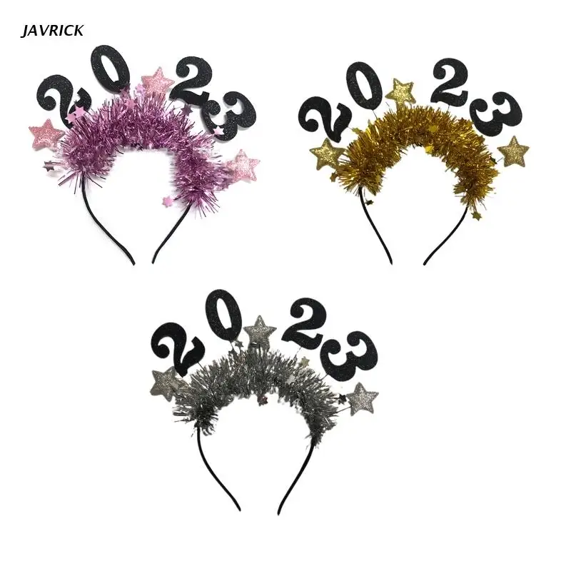 

Милый ободок для волос с арабскими цифрами, держатель для волос для лица, блестящий головной убор для вечеринки