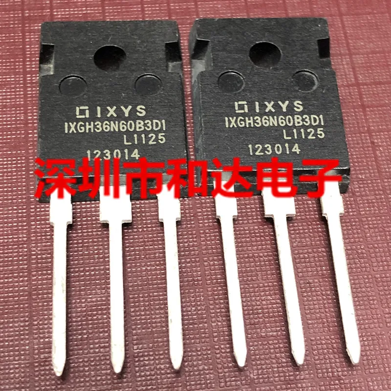 

5 шт. Новый IXGH36N60B3D1 TO-247 600V 36A