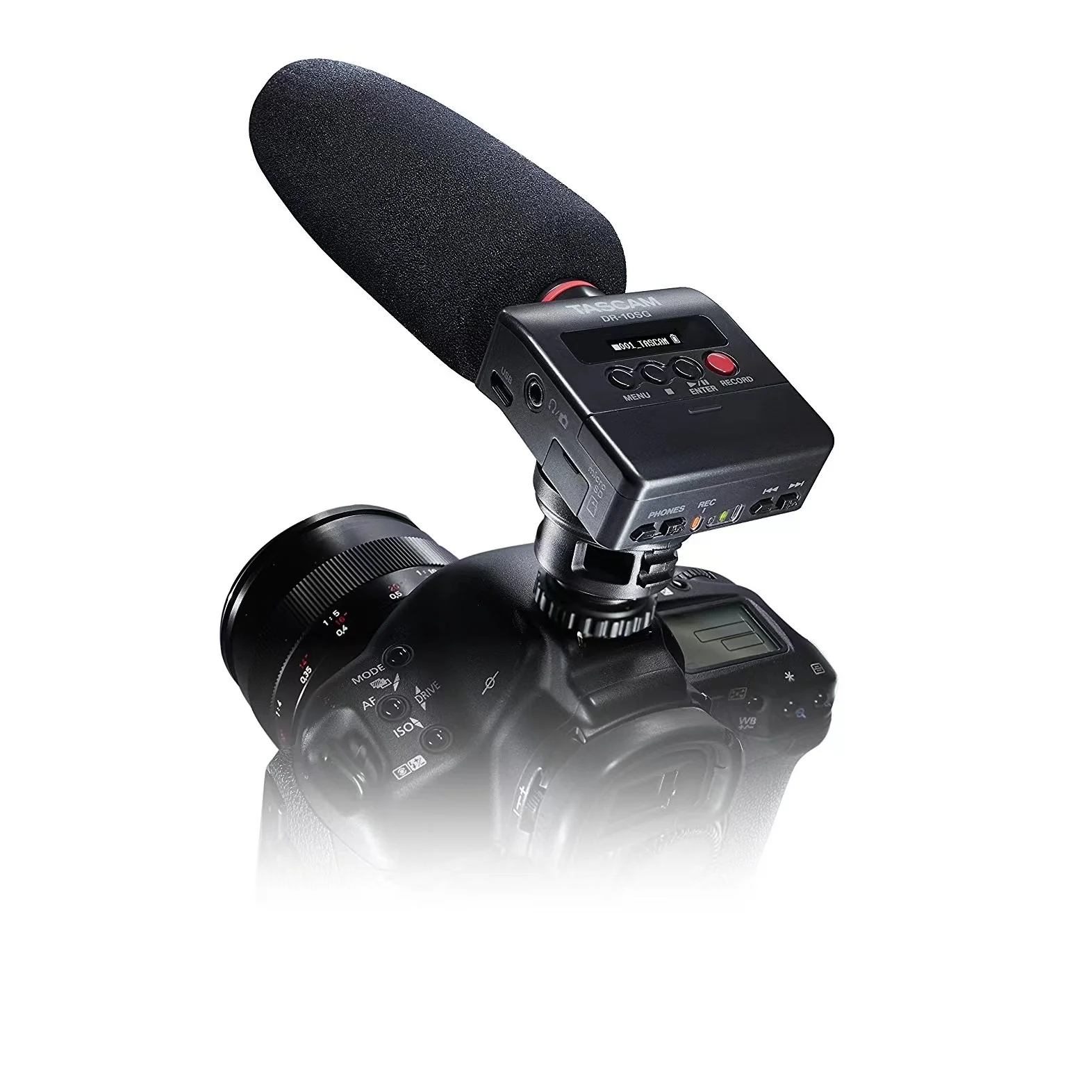 Tascam DR-10SG линейный PCM записывающий микрофон и цифровой рекордер с режимом двойной