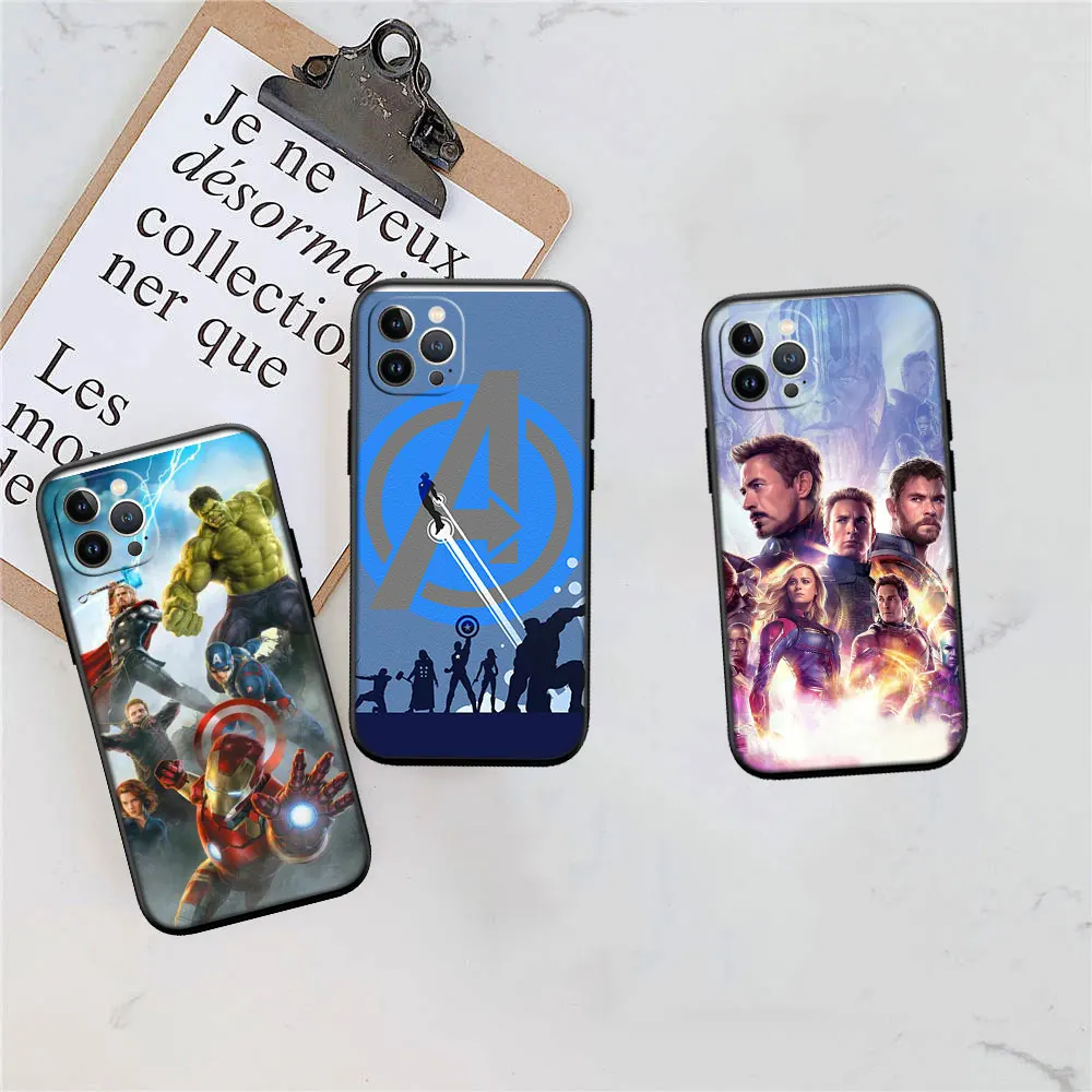 Чехол Marvel мстители для Xiaomi Mi 11 12 8Lite 9 F1 A1 A2 A3 9T 10T 11i CC9E 10S 11T Pro