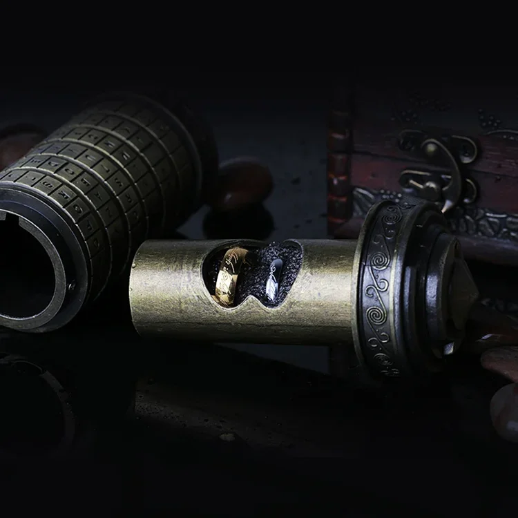 [Забавный] Кольцо или другой подарок в Коде Давичи Cryptex Подарок на день Святого