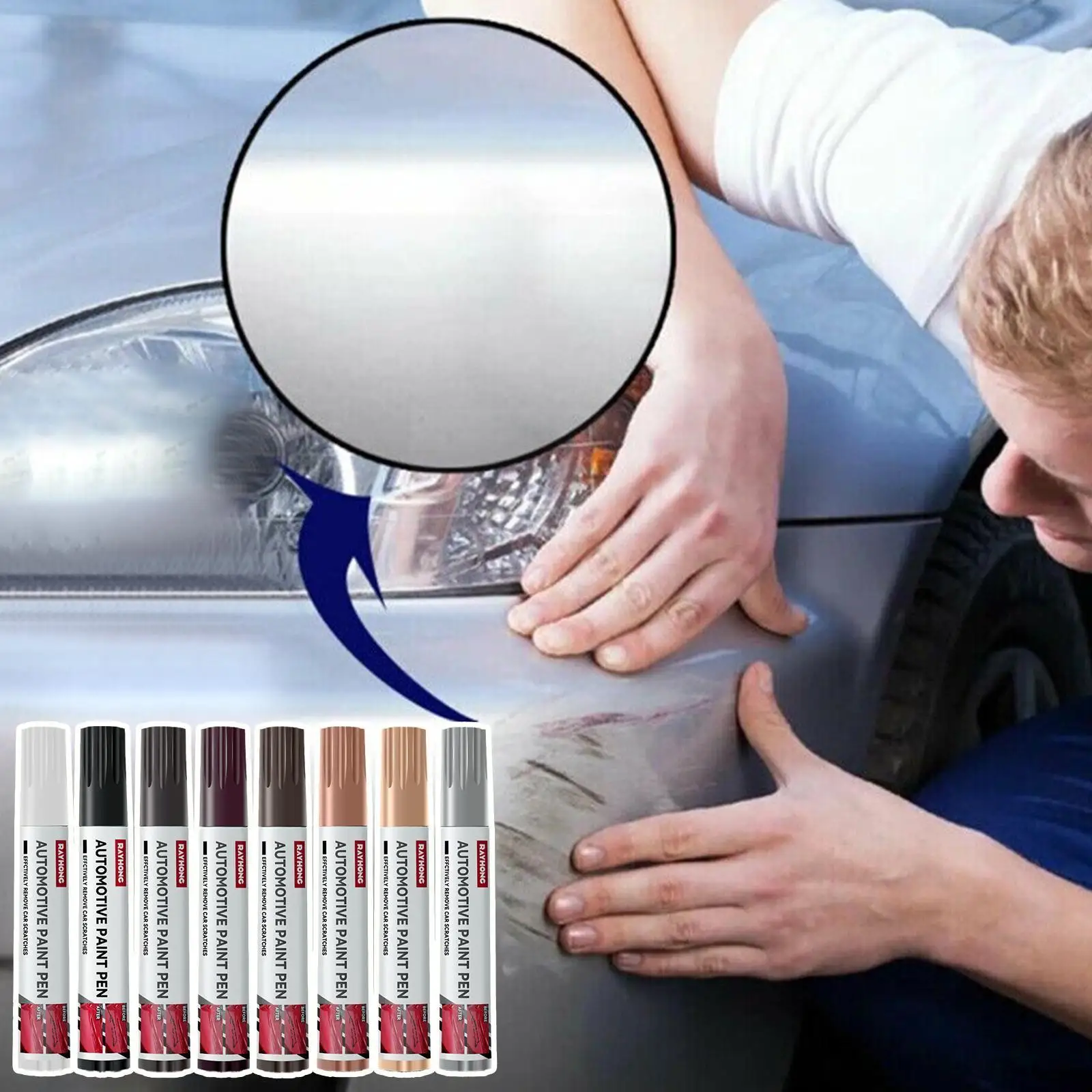

3pcs Car Scratch Repair Paint Tool Auto Up Pens For Car Scratches Clear Remover Paint Care Mending Paint Pen P2y3