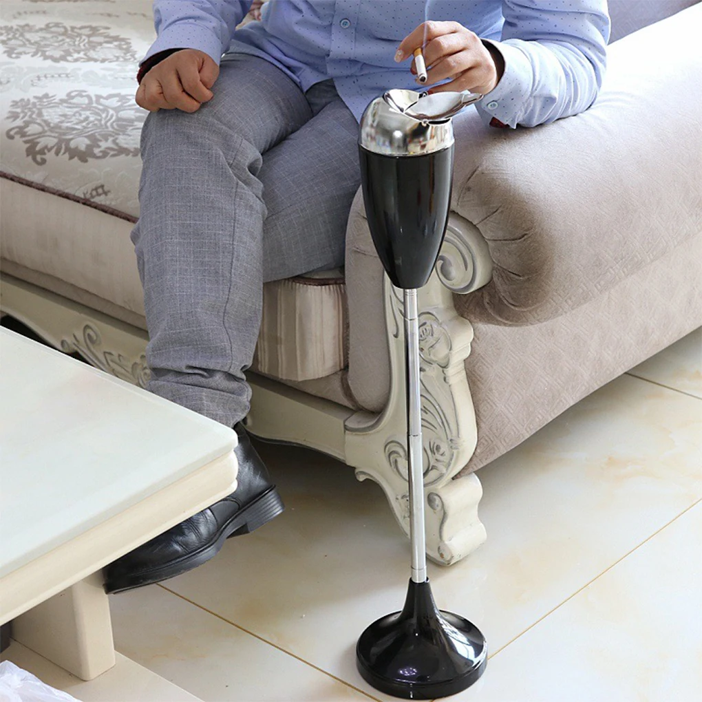 

Floor Standing Ashtray Telescopic Indoor Outdoor Household Ash Tray