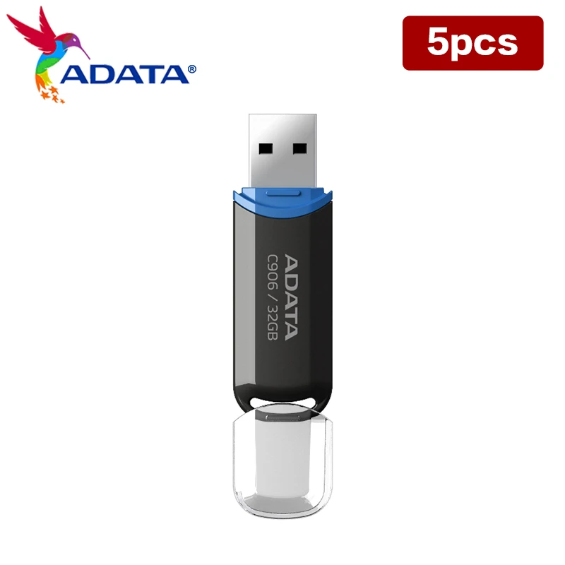 USB-флеш-накопитель ADATA C906 100% оригинальный 64 ГБ 32 16 USB 2 0
