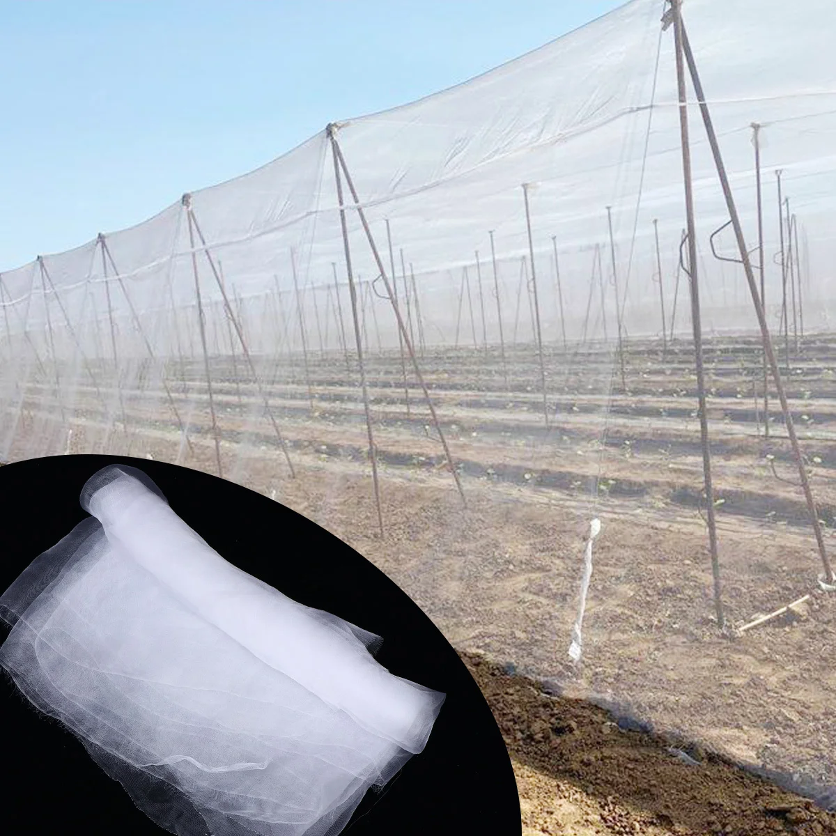 

Bird Netnetting Mesh Garden Insect Cover Pest Against Screens Proof Fencing Barrier Planter Screen Mosquito Bags Protection