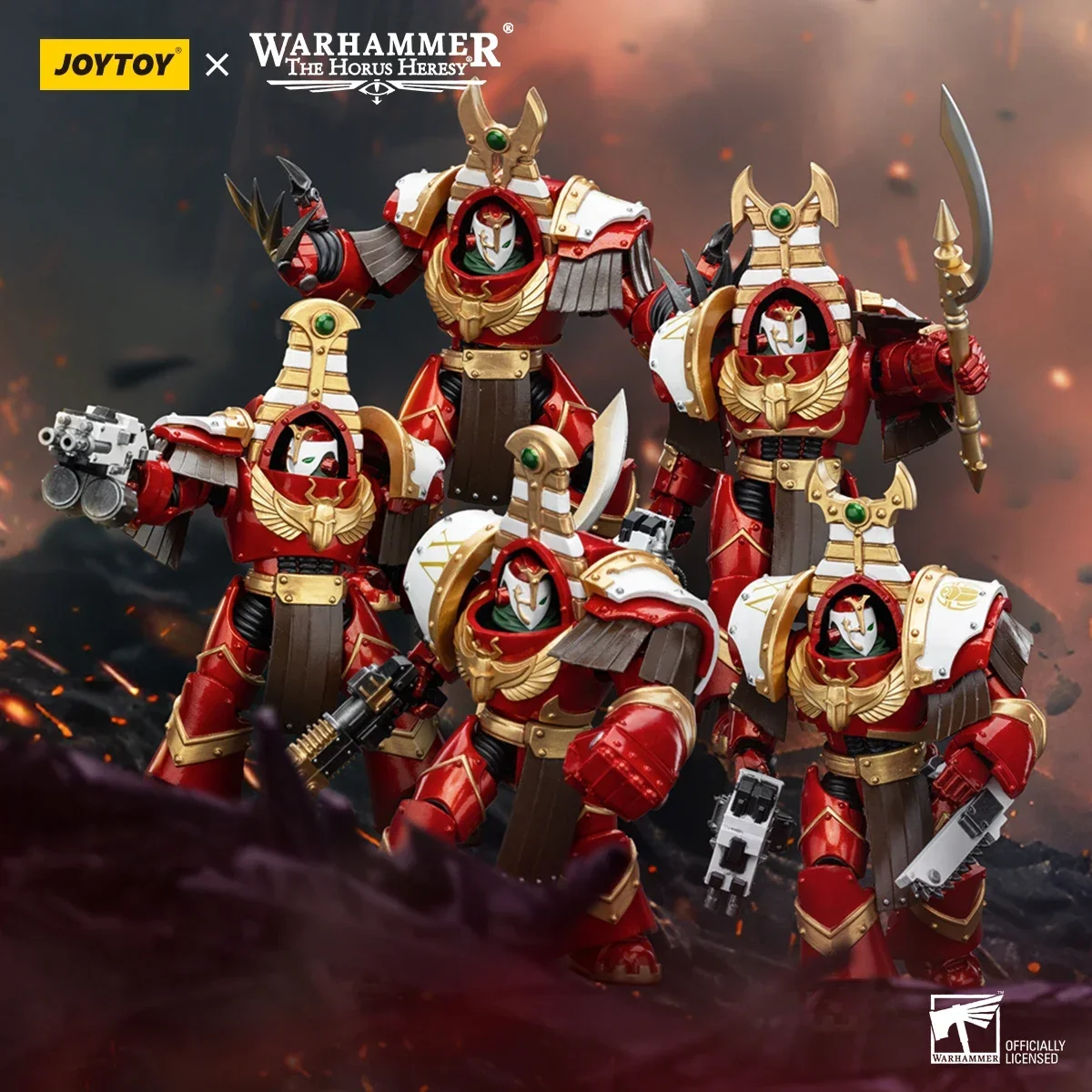 В НАЛИЧИИ] JOYTOY Warhammer The Horus Heresy 1/18 Фигурки Thousand Sons Sekhmet Terminator Cabal Аниме Модель