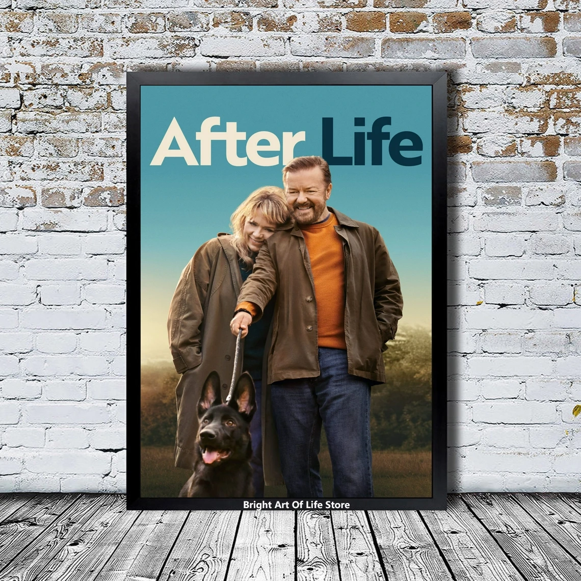 

After Life Poster TV Series Poster Star Actor Art Photo Canvas Poster Print Wall Painting Home Decor (Unframed)