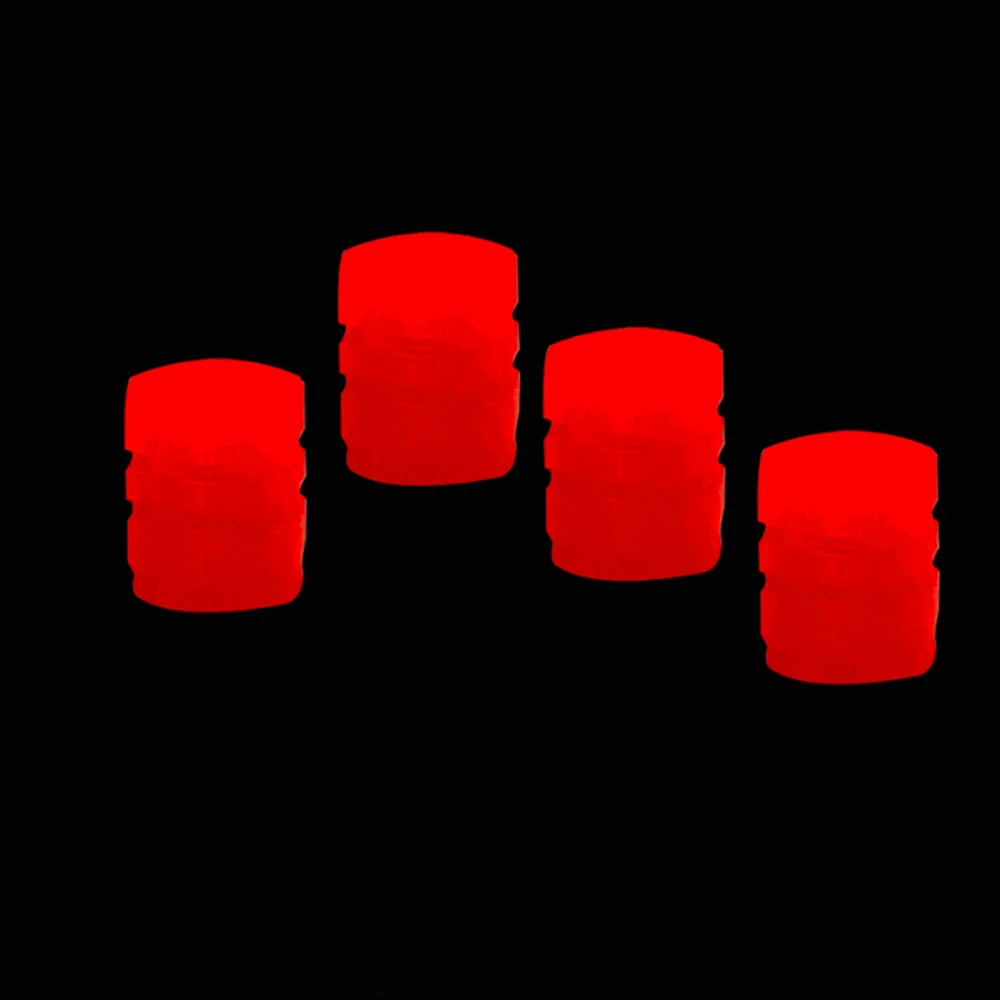 

Светящиеся колпачки клапанов, флуоресцентные зеленые, синие светящиеся ночью колпачки для автомобиля, мотоцикла, велосипеда, колеса, Стайлинг, дневной светящийся колпачок, Декор