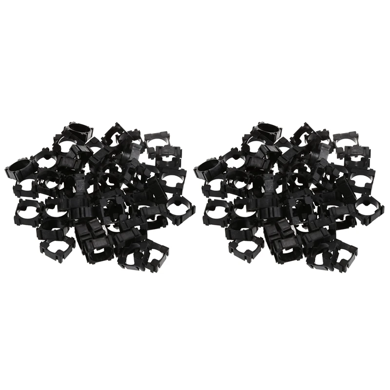 

100Pcs 1X Cell Holder for 18650 Battery Pack (Holder Bracket Holder)