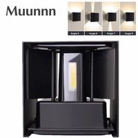 led 12w 6w outdoor waterproof wall lamp ip65 wall wall light indoor sconce decorative lighting porch garden lights wall lamps