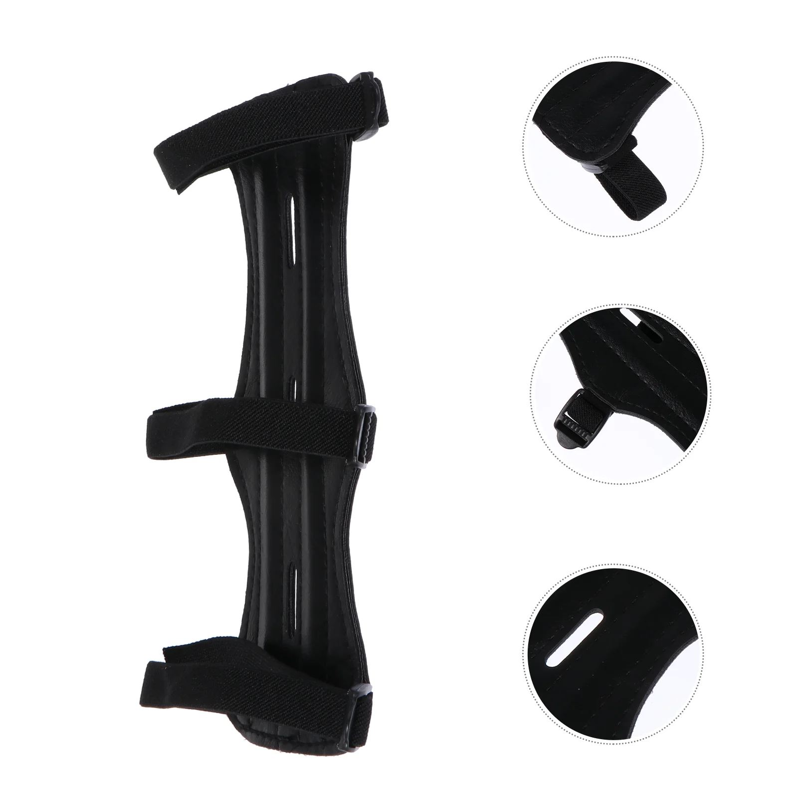 

Arm Guard Lightweight Protection Sleeve Strong Bow Accessory Protective Forearm Bracer Cowhide Protector Archery Tool