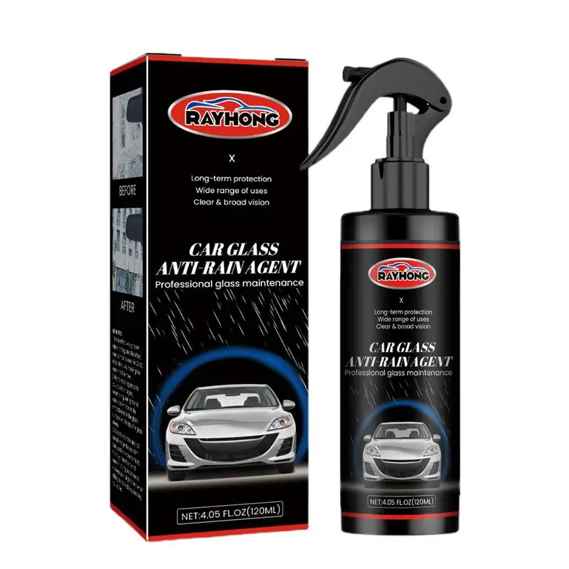 

120ML Anti-Rain For Car Glass | Automotive Glass Rainproof Agent Auto Glass Rain Agent Windows Windshields Mirrors Shower Doors