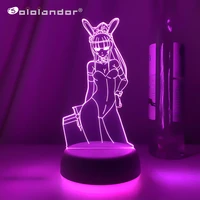 new led night light lamp anime overlord narberal gamma for bedroom decorative nightlight birthday gift room 3d table light manga
