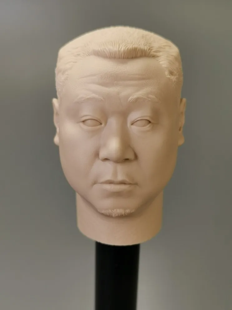 

Масштаб 1/6, известная китайская звезда WeiFan, Неокрашенная голова, модель для 12-дюймовых экшн-фигурок «сделай сам»