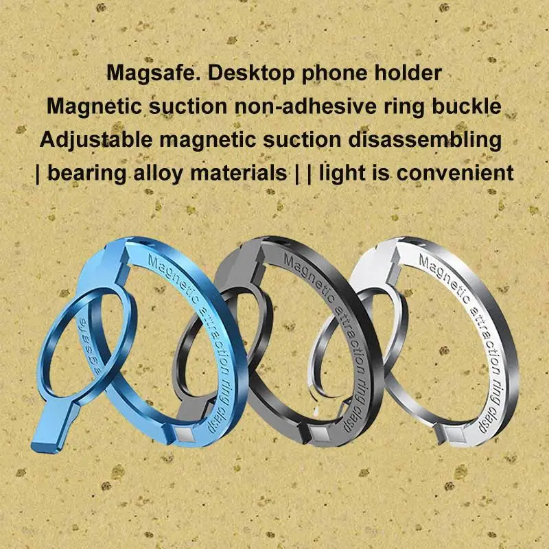 

Ultra-thin Phone Ring Holder Portable Desktop Stand - The Ultimate Must-Have Accessory for Your Smartphone