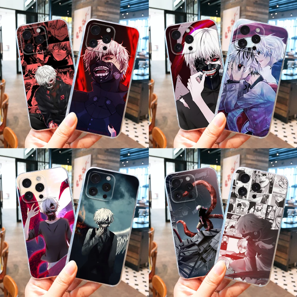 G177 Токийский Гуль аниме крутой мягкий чехол для Motorola Moto G Play E20 E4 E40 E5 E6 E6S E7 Power Edge 20