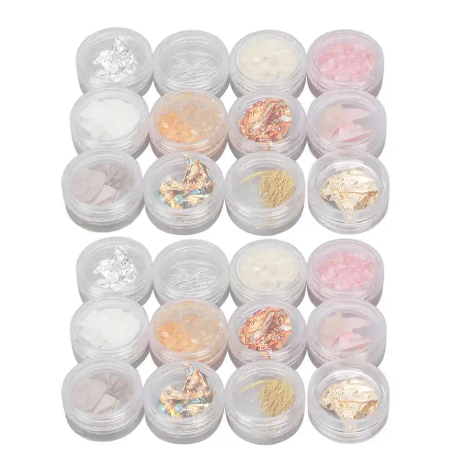 Resin Nail Decoration Nail Foil Ornament for Nail Artist for Home Nail Salon