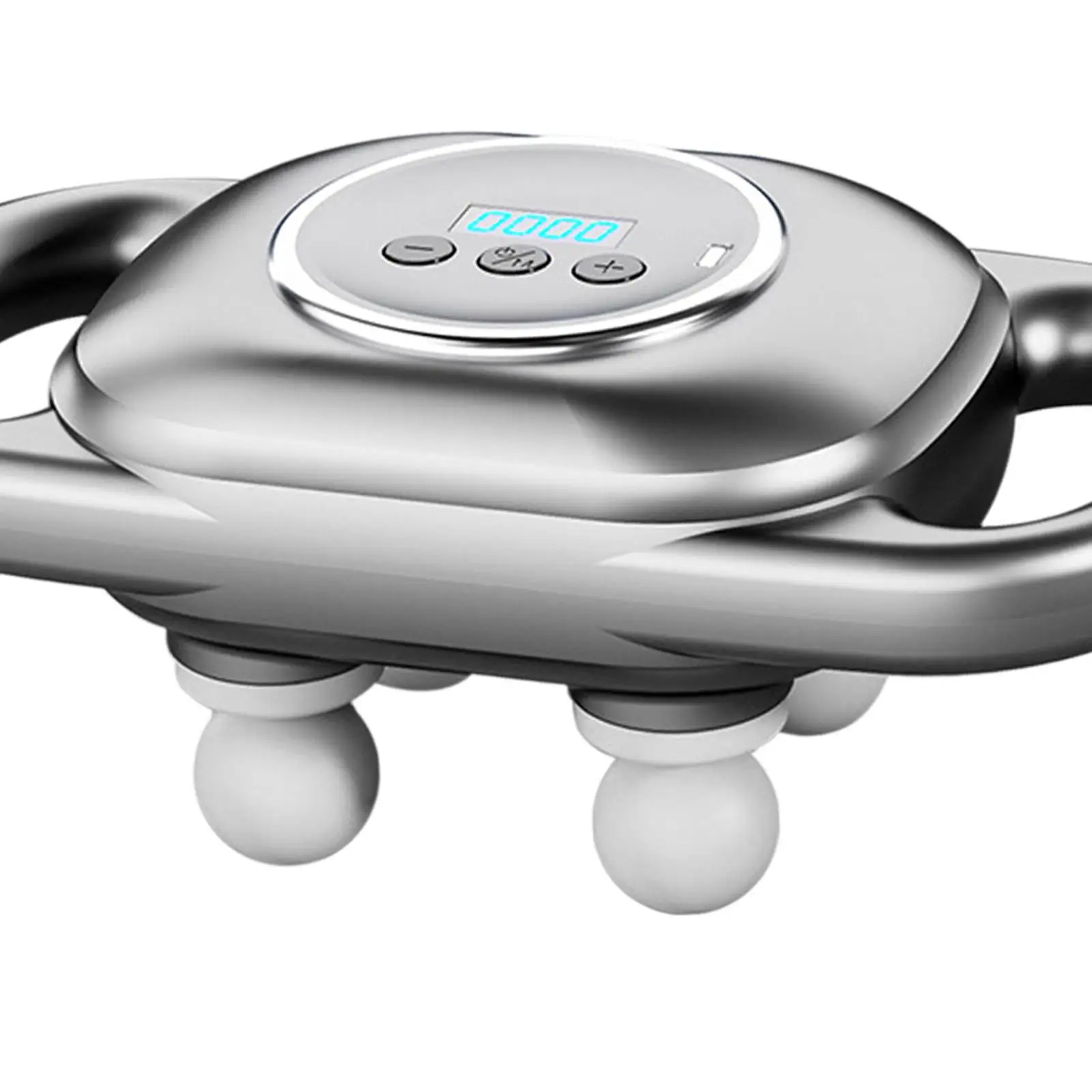 Ручной массажер с 4 массажными головками компактная релаксация мышц