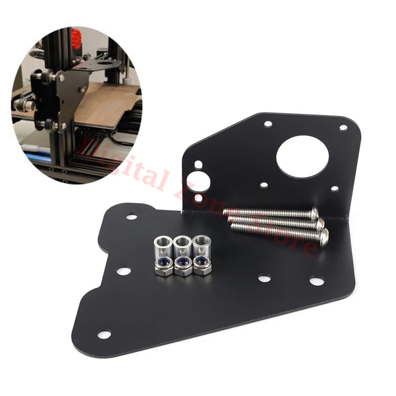 

Extruder Dual Z Axis Upgrade Plate Kit Double Extrusion Mount for Creality CR10 CR10S CR-10S Pro Ender 3 V2 3D Printer Parts