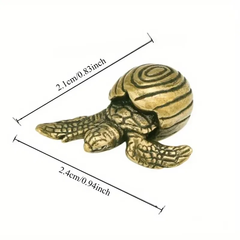 

Миниатюрная медная статуэтка черепахи