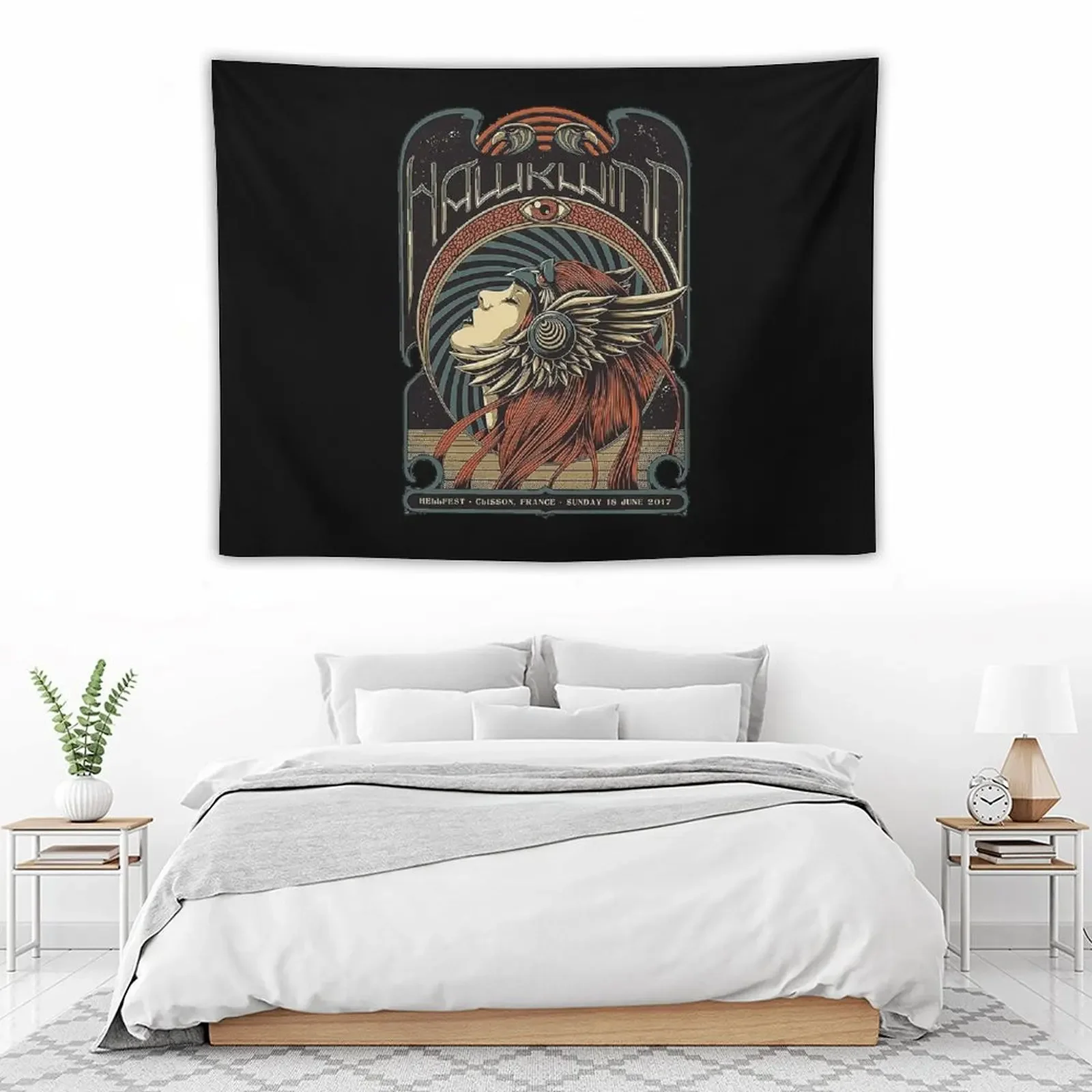 Классический гобелен hawkwnd для футболок комнатный дизайн аниме декор украшение