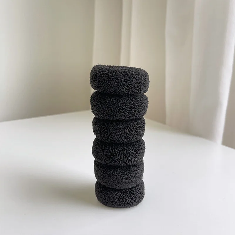 Эластичные резинки для волос 6 шт цвет в ассортименте