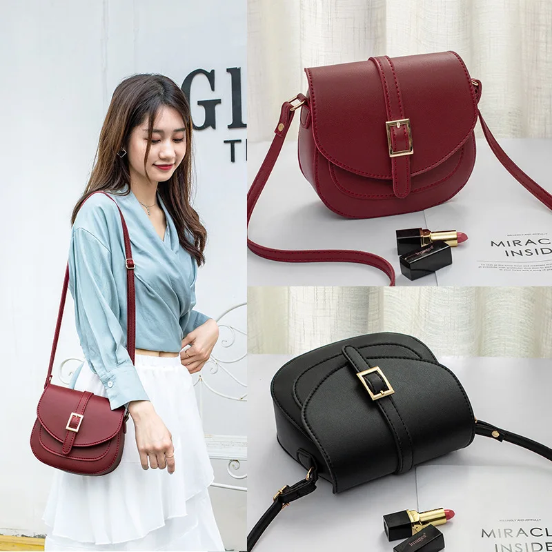 

Women's Bag Saddle Bag Simplified Korean Version 2022 Fashion Trend Shoulder Bag Messenger Women's Small Bag Mobile Phone